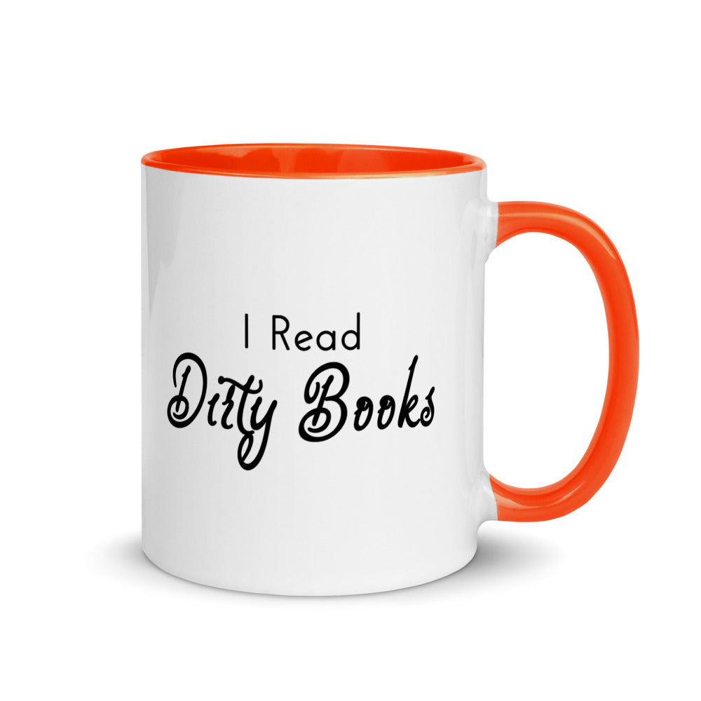 Dirty Books - Mug with Color Inside